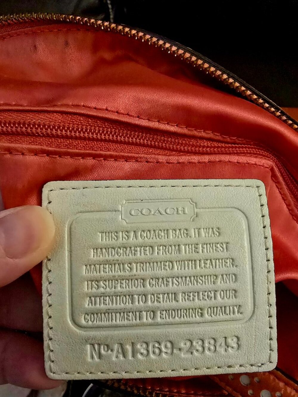 Coach Poppy Sequin Small Tote - Picture 4 of 5
